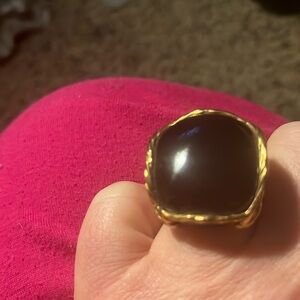 Vintage sega onyx ring